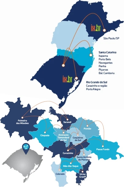 Mapa de Cobertura Seanet